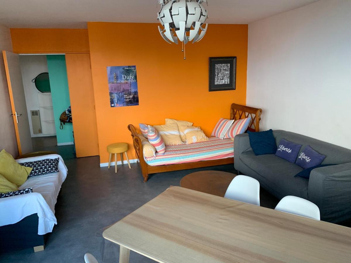 Residence Avec Piscine Et Box, Vue Sur Mer Sete Bagian luar foto